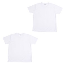 더액션 남성용 무지 머슬핏 반팔 티셔츠 T2764 2p