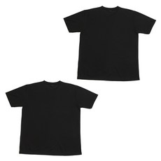 더액션 남성용 무지 머슬핏 반팔 티셔츠 T2764 2p
