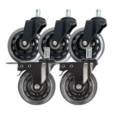 World Clean 水桶推車 靜音PU輪 一般型3入+煞車型2入組, 1套