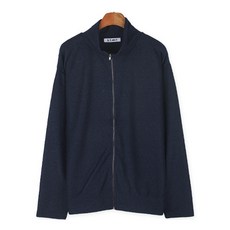 休閒風男款基本款開襟針織衫 MZ_천무열