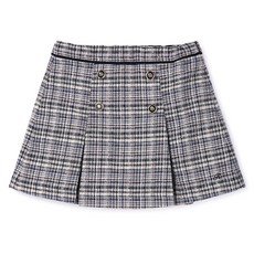 renoma kids 女童粗花呢短裙 R2411S606