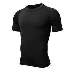 LIFE LANCE 男性短袖運動緊身T恤