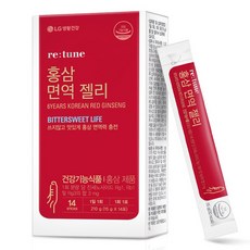 retune 蕊庭 高麗紅蔘果凍條 14條入, 1個, 210g