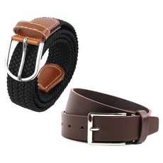 JACK KEVIN 彈力腰帶 + 休閒腰帶套組 JK-SC240121