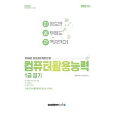 academy soft 2024 李工子 電腦應用能力 1級 筆試