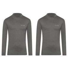 ISENBERG 男性刷毛半高領萬用底層衣 2件組