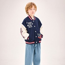 JELISPOON 童款個性棒球外套