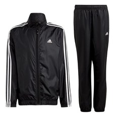 adidas 愛迪達 阿迪達斯兒童 Essential 3S 梭織運動服上下套裝 HR6335