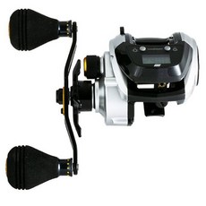 Abu Garcia Max DLC 左手柄深度測量捲軸, 單色, 混色