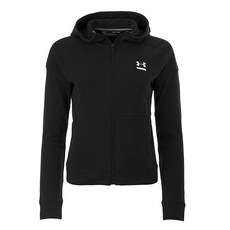 UNDER ARMOUR 女款 Threadbone 毛圈布全拉鍊兜帽 1321338-001