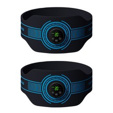 씨앤케어 EMS 허벅지 트레이닝 마사지기 2p, CP532M, 혼합색상