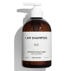 저스트에즈아이엠 아이엠 샴푸 인텐시브 스칼프케어 N3 허벌 그린향, 480ml, 1개