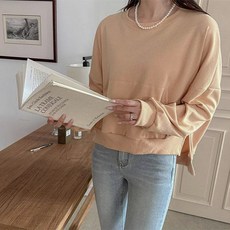 세이스타일 여성용 아뜰 포켓 맨투맨