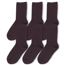 Kids FUTURE 兒童用 Dear Socks 優質甲種羅紋中筒襪 6雙