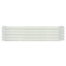 커피세븐 버블티용 종이 빨대 화이트 12 x 210 mm, 12개, 250개입