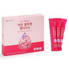 retune 蕊庭 膠原蛋白胜肽果凍條 石榴口味 30條入, 1個, 15g