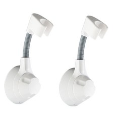 모나코올리브 각도조절 코브라 샤워기 거치대 2p, 화이트