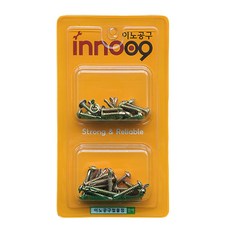 이노공구 와셔머리 직결나사 색 2종 x 20p 세트 NIT217, 1개