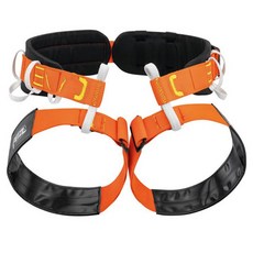 PETZL Aven 洞穴探險用安全吊帶 AP-C013AA00, 橘色 + 黑色