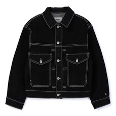 renoma kids 男童寬版牛仔夾克 R2412J008