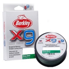 Berkley 貝克力 Pure Fishing X9 超級編織線 300m, 國防