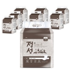 Jeongsung 魔術貼片狀內層尿布, 8個, 30張