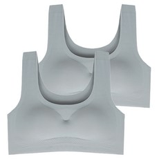 THE ZAM 無鋼圈可拆胸墊無縫運動內衣 2件組