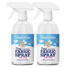 NeatnClean 深層香氛織物除臭劑 純淨皂香, 2個, 500ml