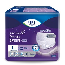 TENA 添寧 男女通用內褲型Maxi成人紙尿褲, 大型, 1個, 10入