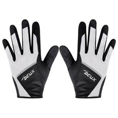 DEUX 釣魚 運動 戶外 無指手套 鐵板釣推薦 雙手套組 NGV-DF002, 1套, 黑色 + 白色