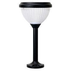 MIREU 太陽能LED露台燈 1段 DNS-SLG99, 白色(黑色+透明)