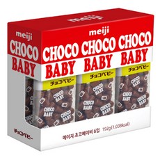 meiji 明治 迷你巧克力豆, 6盒, 32g