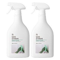 살림백서 딥클린 유리세정제, 800ml, 2개