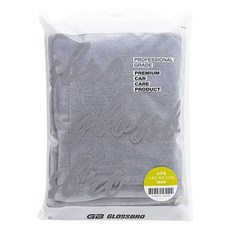 글로스브로 차량용 슈프림 소프트 드라잉타월 중형 75 x 45 cm, 그레이, 1개
