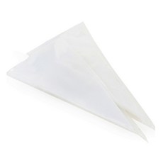 Bestome 三角塑膠擠花袋 16 x 30 cm 100p, 透明, 2個, 單品