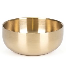 Kitchen-Art 錦上添花不鏽鋼鍍鈦雙層麵碗 L, 單色, 1個