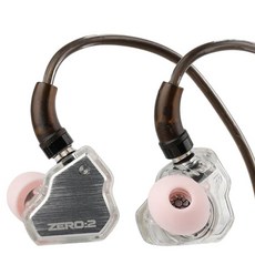 7Hz X Crinacle Zero2 耳機, 銀色