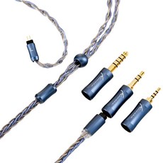 Kinera Ace 2 可更換插頭式客製化耳機線 2-pin, 混合色, 單一商品