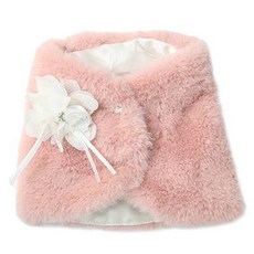 ITS DOG 寵物柔軟毛毛背心, 粉紅色