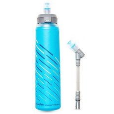 HydraPak Ultraflask Speed運動軟式水瓶 HYD0AKW03, 馬里布藍, 1個, 500ml