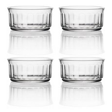 보르미올리 리옹 라미킨 디저트 볼, 투명, 4개