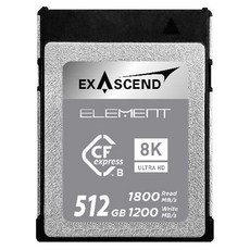 Exascend Element CFexpress B型記憶卡, 512GB