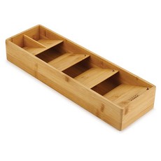 Joseph Joseph Drawer Store竹製餐具收納盒, 1個, 木色