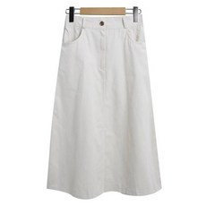 린다샵 밋텔라 허리밴딩 절개 포인트 코튼 롱 스커트 cpsk6179k41