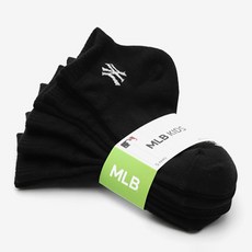 MLB 兒童款 基本logo短筒襪 5雙組