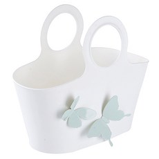 MONACO OLIVE 蝴蝶浴籃, 白色(袋裝)，隨機出貨(蝴蝶)