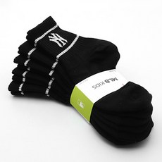 MLB 兒童中央大標誌中筒襪5雙組