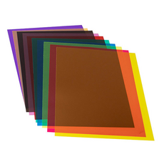 Khohimo PVC 彩色玻璃紙, 210 x 297 mm, 10個