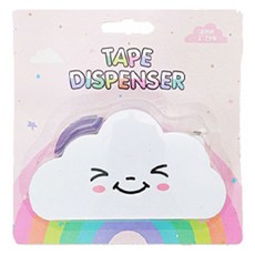 Morning Seller 雲朵設計膠帶切割器 + 彩虹膠帶套裝, 混色, 1套