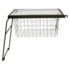 하이그라운즈 IGT 캠핑 테이블 + 스툴 + 바스켓 스탠드 세트, 카키